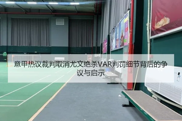 意甲热议裁判取消尤文绝杀VAR判罚细节背后的争议与启示